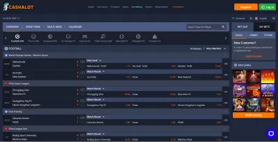 CASHALOT.bet Recenzija: online oklade : Live Sportsko klađenje na internetu