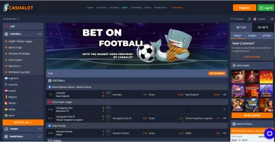 Cashalot.Betレビュー：オンラインベット : cashalot.betスポーツ賭博ポータル